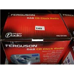 FERGUSON DAB CD CLOCK RADIO