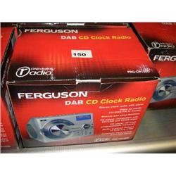 FERGUSON DAB CD CLOCK RADIO