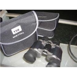 2 PAIRS BINOCULARS