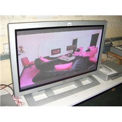 TECHWOOD TWP4210 42" PLASMA SCREEN, SPEAKERS, STAND & MEDIA BOX