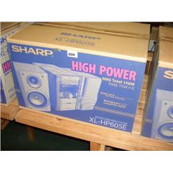 SHARP XL-HP605E HI-FI