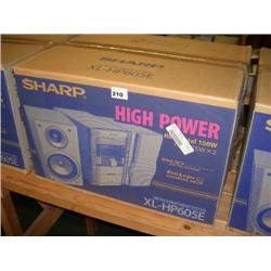 SHARP XL-HP605E HI-FI
