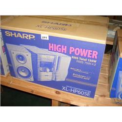 SHARP XL-HP605E HI-FI