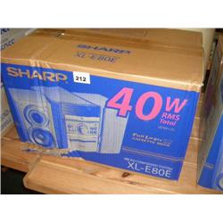SHARP XL-E80E HI-FI