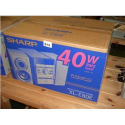 SHARP XL-E80E HI-FI