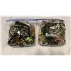 Image 2 : 2 LARGE BAGS OF JEWELLERY