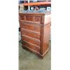 Image 1 : 5 DRAWER HIGHBOY DRESSER