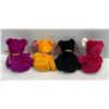 Image 2 : 4 beanie babies; 2000 year, The End, valentina, and celebrations.