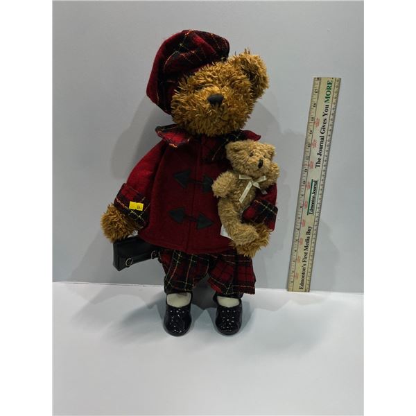 Vintage Dandee Mom and Baby Bear 20H