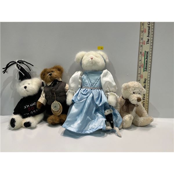Assorted Bears, includes Brands like Boyd's, Razz, Nilly and More