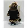 Image 2 : Stand -up Bear wearing Leopard Fur Coat and Hat 20H