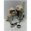 Image 1 : Bearington Collection Assorted Winter Themed Bears 15H