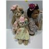 Image 1 : Assorted Collection of Bearington Bears Spring Themed Largest is 13H