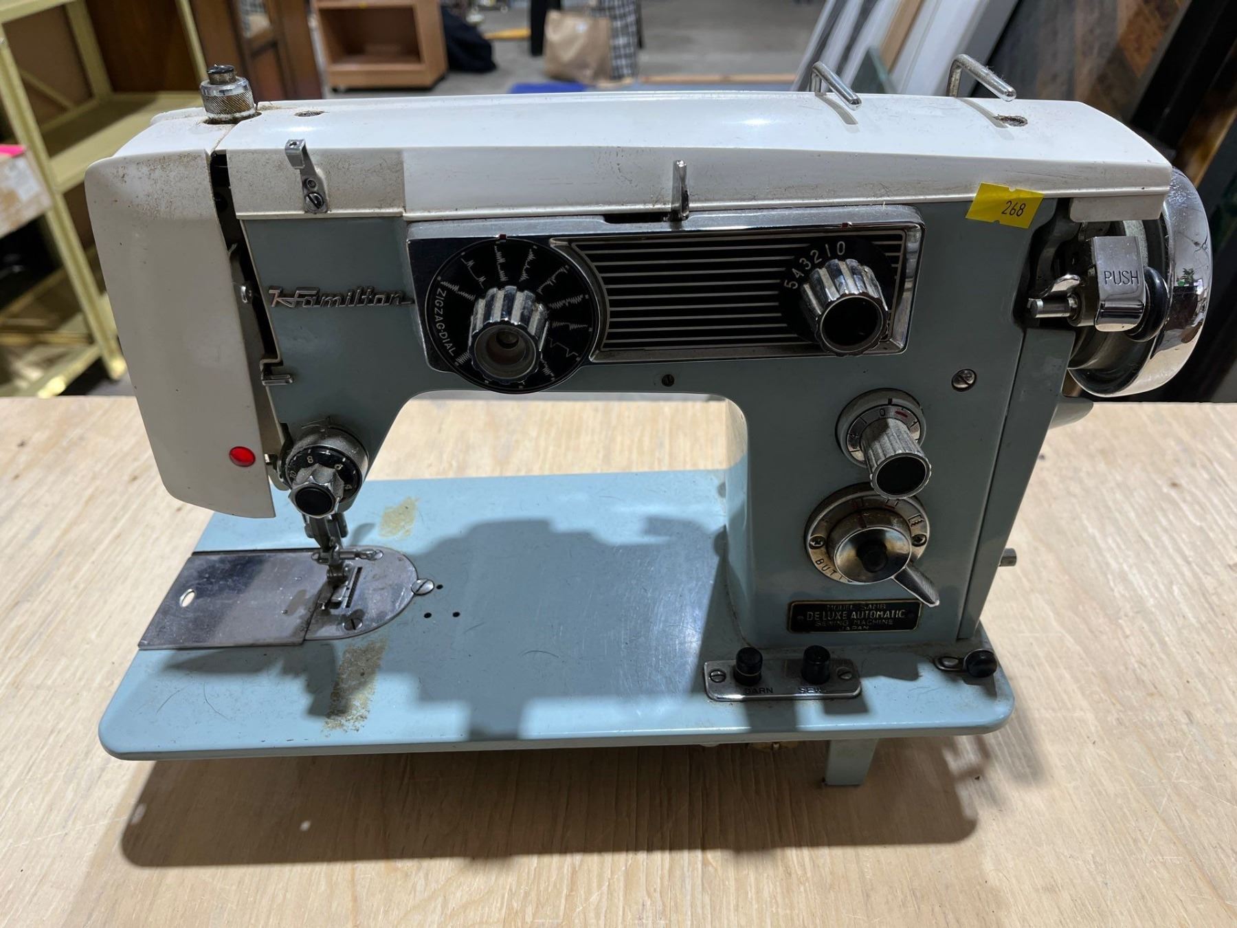 Vintage Hamilton Sewing Machine - Beck Auctions Inc.