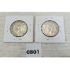 Image 2 : LOT OF 2 - 1945 & 1947 CDN 50 CENT PCS