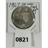 Image 1 : 1967 CDN UNCIRCULATED CENTENNIAL SILVER DOLLAR