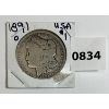 Image 2 : 1891-0 U.S. MORGAN SILVER DOLLAR