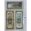 Image 2 : LOT OF 3 - 1930 & 1936 CHINESE BANKNOTES - INCL GOLD UNITS & YUAN