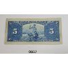 Image 2 : 1937 CDN $5 BANKNOTE