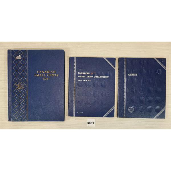 LOT OF 3 - U.S. INDIAN & LINCOLN HEAD CENTS - 1902-1968