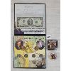 Image 1 : LOT OF 2 - DISCOVER AMERICA'S WEST DENOMINATION SET & 2001 'DEFENDERS OF FREEDOM" COMMEMORATIVE COIN
