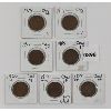 Image 1 : LOT OF 6 - 1917-1920 CDN BIG PENNIES
