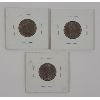 Image 2 : LOT OF 3 - 1953, 1965 & 1967 CDN 5 CENT PCS - INCL CAMEO