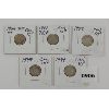Image 1 : LOT OF 5 - CDN 10 CENT PCS - INCL 1947-1949 & 1956