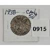 Image 1 : 1938 CDN 50 CENT PC
