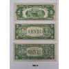 Image 2 : LOT OF 3 - 1928, 1935 & 1957 U.S. $1 & $2 BANKNOTES