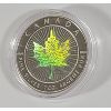 Image 3 : RCM 2001 HOLOGRAM 1oz SILVER MAPLE LEAF COIN