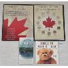 Image 1 : LOT OF 3 - 1999 CDN MILLENIUM SET, 1997 CABOTO 10 CENT PC & 1995 BUNDLE OF JOY COIN SET