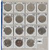 Image 1 : LOT OF 15 - CDN UNCIRCULATED $1 PCS - INCL 1968, 1969 & 1970, ETC.