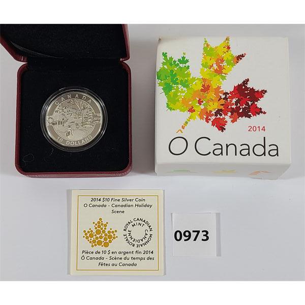 RCM 2014 $10 SILVER COIN