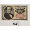 Image 1 : 1874 U.S. FRACTIONAL 25 CENT NOTE - 5TH ISSUE