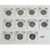 Image 1 : LOT OF 11 - CDN 50 CENT PCS 