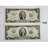 Image 1 : LOT OF 2 - 1953 & 1976 U.S. $2 BANKNOTES