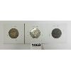 Image 2 : LOT OF 3 - U.S. SILVER LIBERTY 25 CENT PCS - INCL 1892-O, 1899 & 1903
