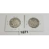 Image 2 : LOT OF 2 - 1936 U.S. 50 CENT SILVER PCS
