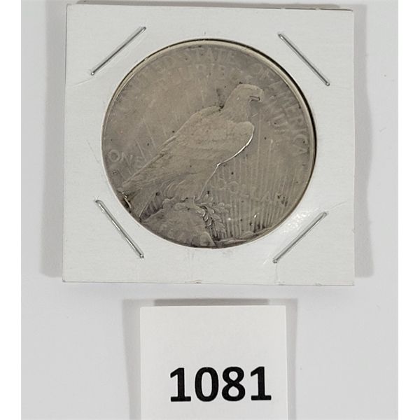 1926-S U.S. SILVER PEACE DOLLAR