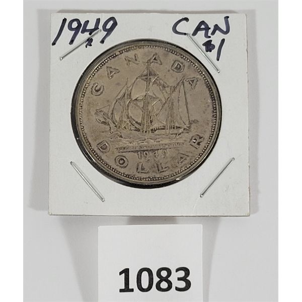 1949 CDN SILVER DOLLAR