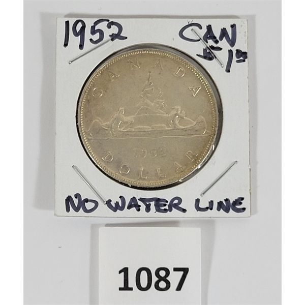 1952 NWL CDN SILVER DOLLAR
