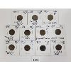 Image 1 : LOT OF 11 - INDIAN HEAD PENNIES - INCL 1883, 1888 & 1890, ETC.