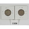 Image 2 : LOT OF 2 - 1902 & 1905 CDN 25 CENT PCS