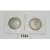 Image 2 : LOT OF 2 - 1929 & 1938 CDN 50 CENT PCS