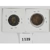 Image 2 : LOT OF 2 - 1827 & 1871 DUKE OF YORK TOKEN & P.E.I 1 CENT PC
