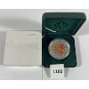 Image 1 : 2001 CND $5 / OZ FINE SILVER COIN - MAPLE LEAF