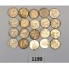 Image 1 : LOT OF 20 - 1968 CDN 10 CENT PCS