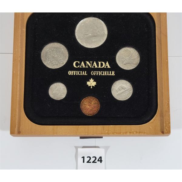 LOT OF 3 - 1974 & 1980 DENOMINATION SETS INCL. RCM SET & RCM DBL DOLLAR SET