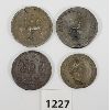Image 1 : LOT OF 4 - ROMAN REPRODUCTION COINS